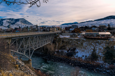 Gardiner MT, Bridge over the Yellowstone River