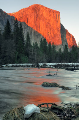 Gates of the Valley Sunset 2