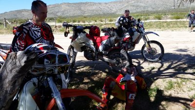 Waiting for Gas Refill from Chase Truck- Baja Mexico 2017 81