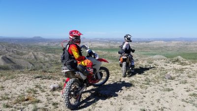 Mud Mounds Ridge Riding Single-Track, Baja Mexico 2017 111