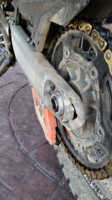 Baja KTM 690 Nut Repair- Split in Half! 317