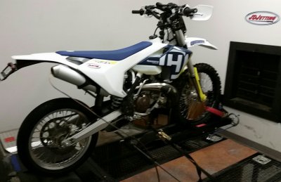 TE250i Dyno Testing