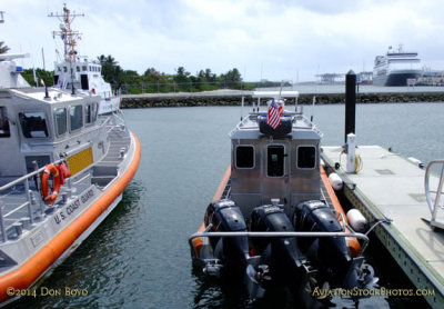 March 2014 - small boats at Coast Guard Station Ft. Lauderdale