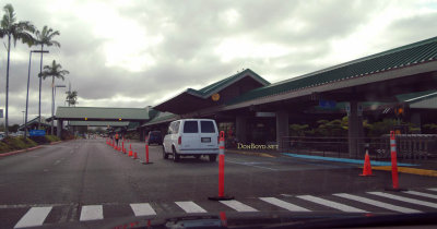 July 2009 - entrance to Hilo International Airport (ITO) on the east side of the Big Island