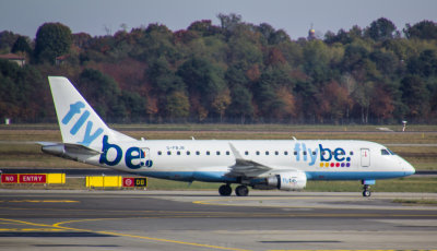 Flybe E-175 at MXP