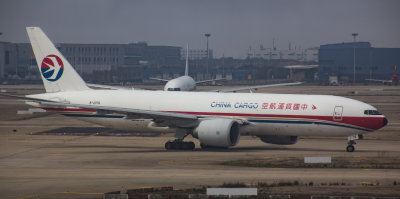 China Eastern B-777F at PVG