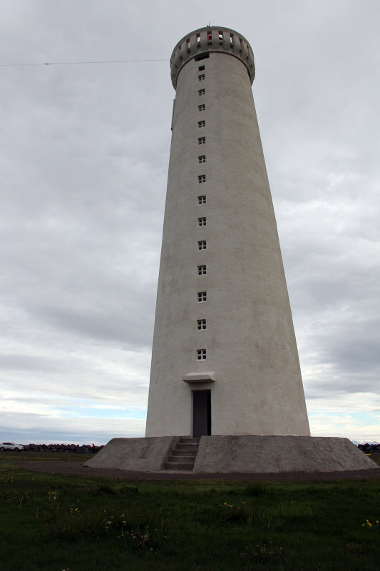  Tall lighthouse has folk museum inside but not open yet