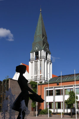 Molde Cathedral, City Hall & Rose Maiden