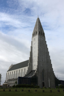  Scaffolding or not, it's beautiful - and huge (the mighty Hallgrimskirkja)