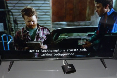 TV was amusing - had a couple BBC channels and U.S. movies with Icelandic subtitiles