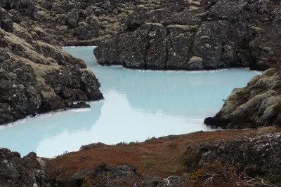 Blue Lagoon area closest to parking lot
