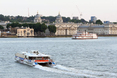 That evening we said goodbye to Greenwich. People waved at us from ashore, and kids yelled hello as we passed. 