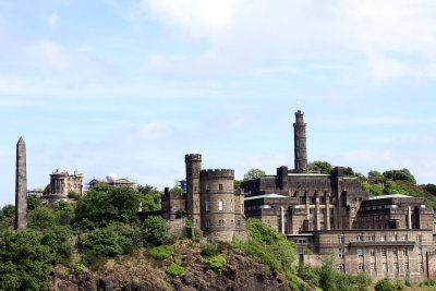 Lovely Calton Hill from one of the bridges