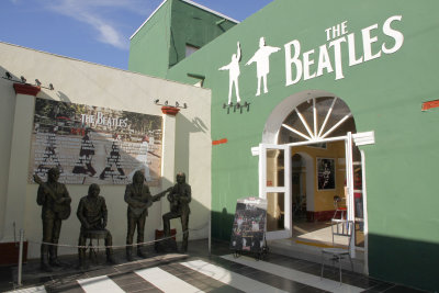 On a side street I found this bar.  Who doesn't love the Beatles?