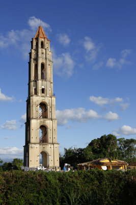 Our tour took us by bus to ruins of a family's sugar mill.  Here's the nearby Izgnaga Estate tower. 