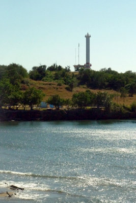 On the way to Trinidad, from bus I photographed Lighthouse #501 (Jaguanabo or Yaguanabo) 