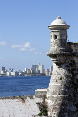 El Morro fort with Havana across the way
