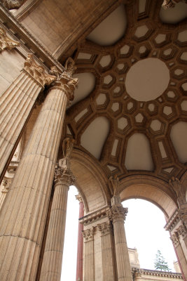 Palace of Fine Arts inside dome