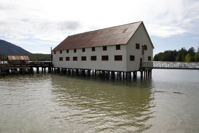 Took a ship excursion to North Pacific Cannery Historical Site.