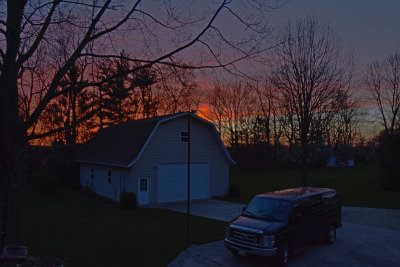 Backyard view of Sunset 