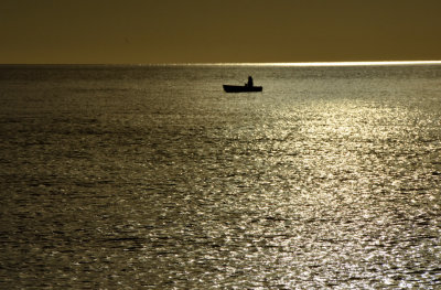 A Lonely Fisherman