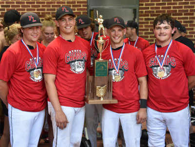 Seniors on the State Champion Baseball Team