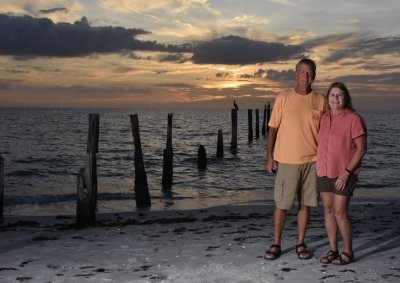 Sunset on Fort Myers Beach