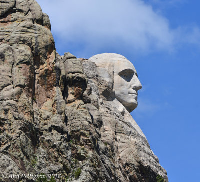 George of Mt. Rushmore