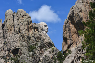 George of Mt. Rushmore