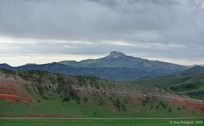 Mountain Road West of Cody