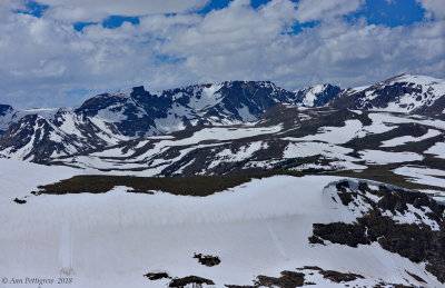Absaroka Mountains from the Beartooth Highway