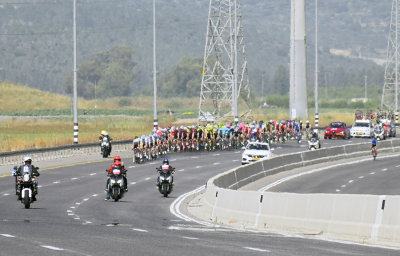 Giro d'Italia Passing near Ibtin