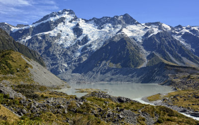 Mt Sefton and the Mueller Lake