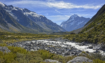 Mt Cook from the Hooker Valley