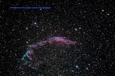 NGC 6992 Eastern Veil Nebula.