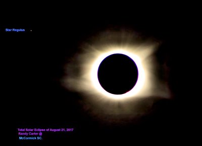 Total Solar Eclipse of August 21 2017.