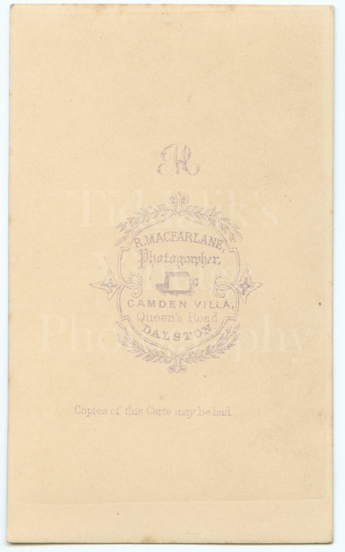 CDV Carte de Visite Photo