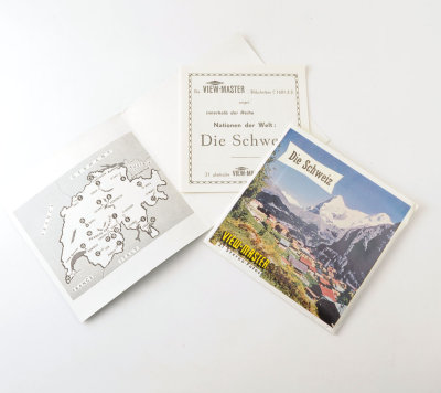02 Viewmaster Die Schweiz Switzerland 3 Reels with Coin & Stamp Sawyer's 21 Pack 3D.jpg