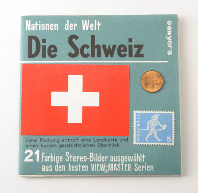 01 Viewmaster Die Schweiz Switzerland 3 Reels with Coin & Stamp Sawyer's 21 Pack 3D.jpg