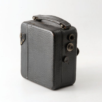 03 Vintage Pathe Motocamera Krauss Movie Cine Camera with Case and 3 Aux. Lenses.jpg