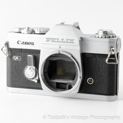 07 Canon Pellix QL SLR Camera with 50mm f1.8 FL Lens & Case.jpg