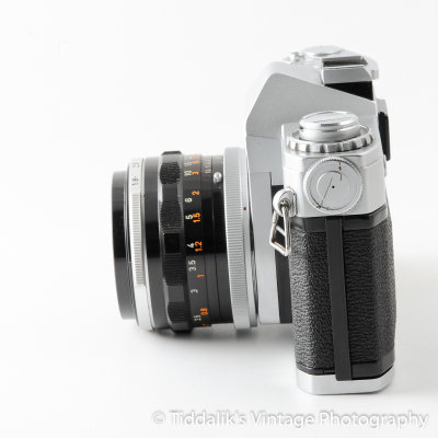 03 Canon Pellix QL SLR Camera with 50mm f1.8 FL Lens & Case.jpg