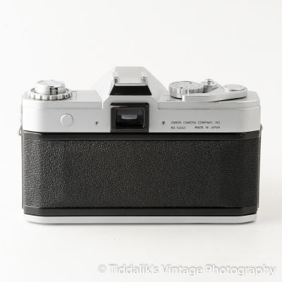02 Canon Pellix QL SLR Camera with 50mm f1.8 FL Lens & Case.jpg