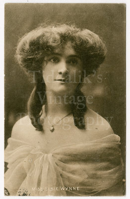 Edwardian Stage Actress Postcard