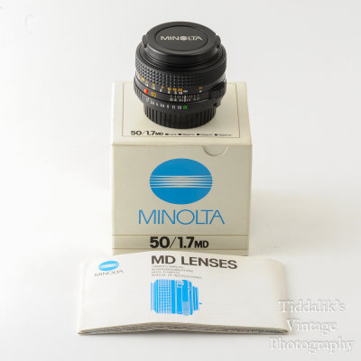 05 Minolta MD 50mm f1.7 Manual Focus Prime Standard Lens.jpg