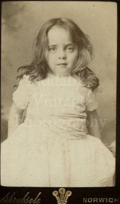 04 2 Pretty Little Girls Sisters Identified 1887 - 3 CDVs Carte de Visite Norwich.jpg