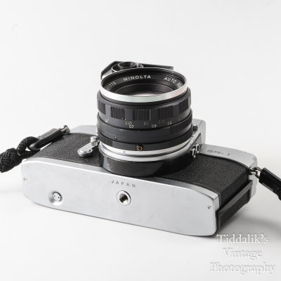 04 Minolta SR-1 SLR Camera with Rokkor 55mm f1.8 PF Lens + Extras VGC.jpg