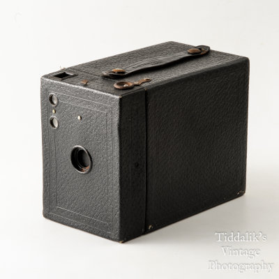 02 Kodak Brownie No. 2 Cartridge Hawk-Eye Model B 120 Roll Film Box Camera - Working.jpg