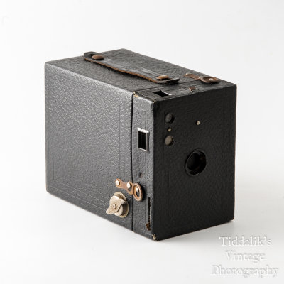 01 Kodak Brownie No. 2 Cartridge Hawk-Eye Model B 120 Roll Film Box Camera - Working.jpg