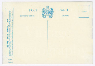 Steamer Atlantis at Spitzbergen Colour Postcard Royal Mail Lines + 1936 Advert 002.jpg